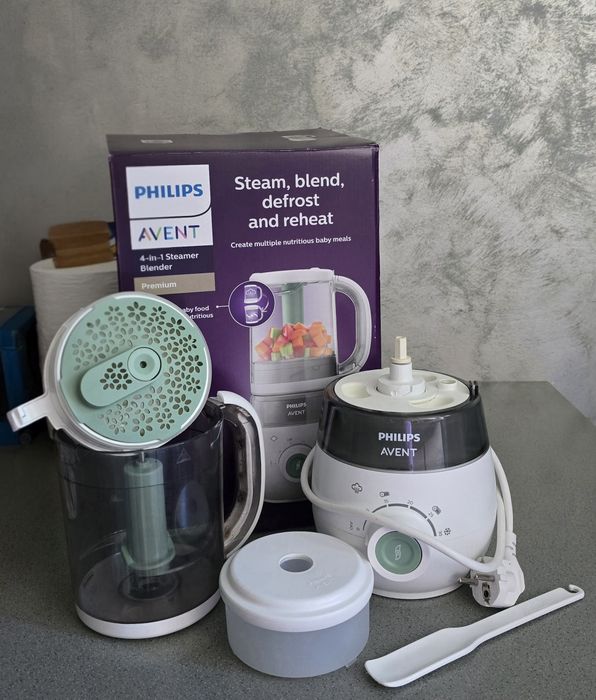 Philips Avent 4-in-1 Steamer Blender Premium