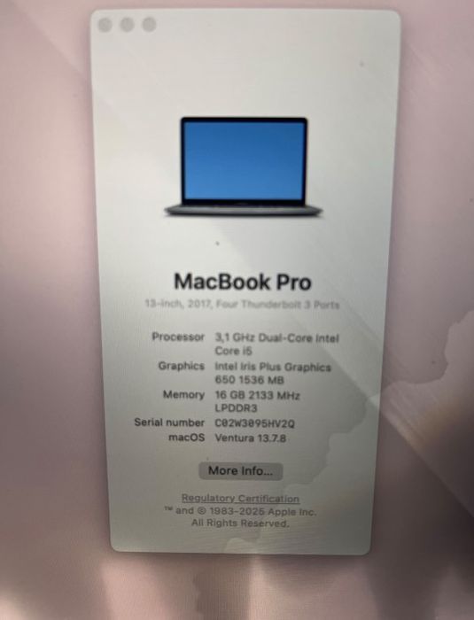 MacBook Pro 13 inch