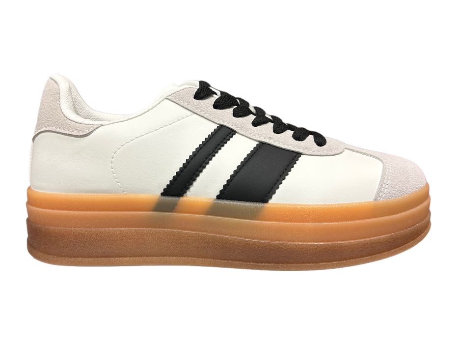 Дамски маратонки от еко кожа и велур-589