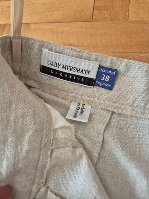 Pantaloni In Și Bumbac Gaby Mersmann Sportive, Femei, Mărimea 38