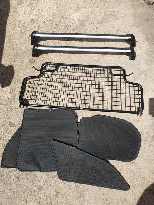 Bari transversale grilaj despărțitor și  set perdelute pt Ford  Focus