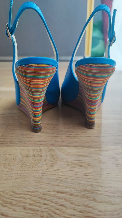 Platforme albastre dama