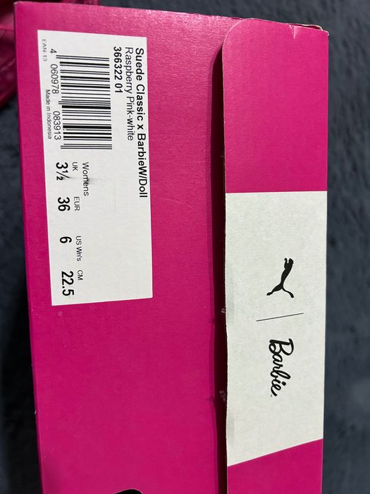 Tenisi, Puma ediția Barbie