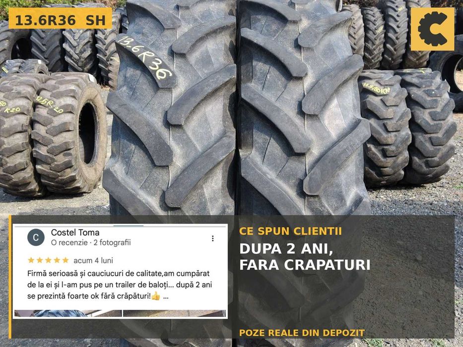 Cauciucuri 13.6R36 340/85R36 Pirelli Anvelope Combina SH TVA Tractor