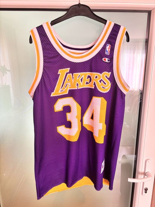 Maiou Champion LA Lakers Reversibil Shaquille O'Neal Marimea M