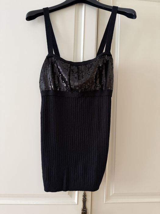 Топ черный Moschino