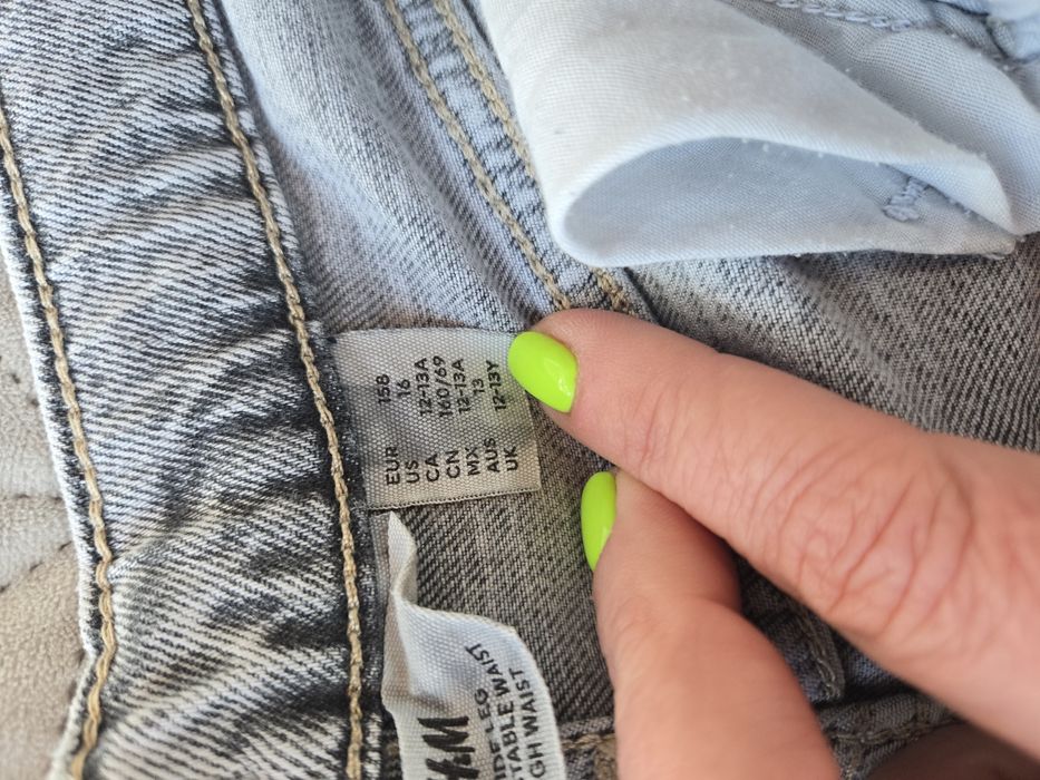 Дънки за момиче на 12-13 години Zara, H&M
