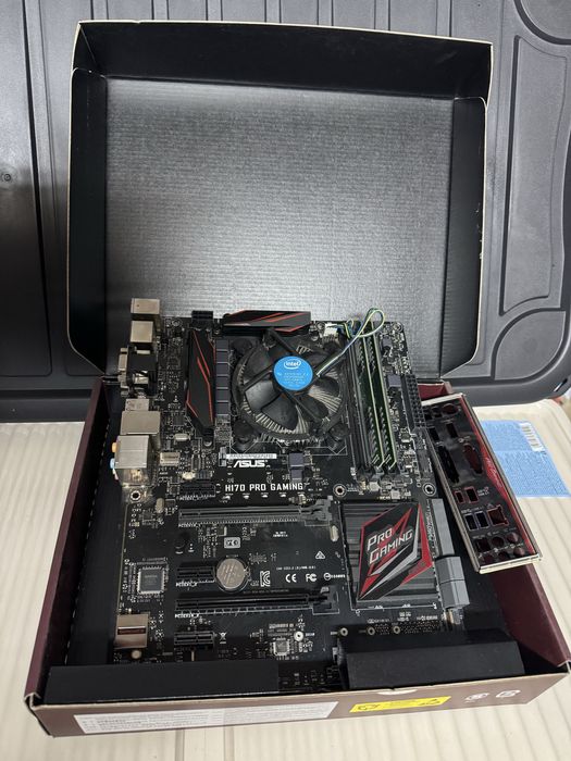 Gaming комплект i5-6400 / ASUS H170 Pro Gaming / 16GB RAM + пълен комплект (кутия, I/O)