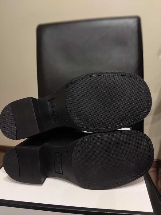 боти Steve Madden естествена кожа, 39  р-р нови с кутия