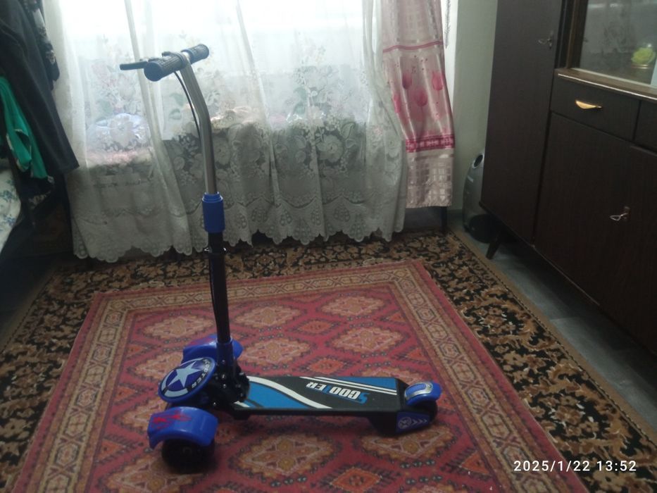 Детский самокат новая версия