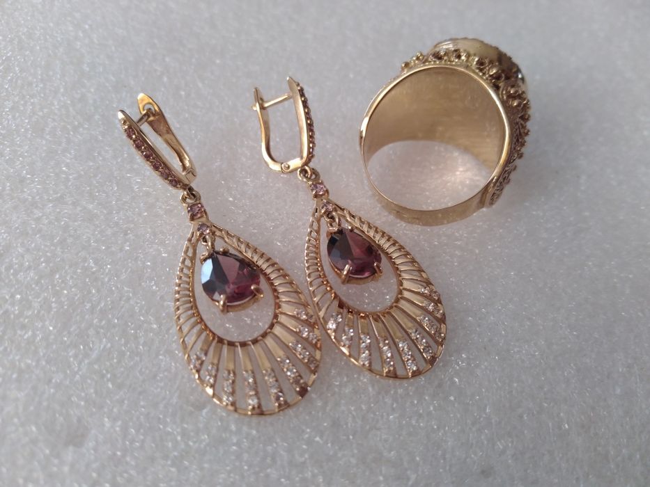 Золотой набор с Радолитами.