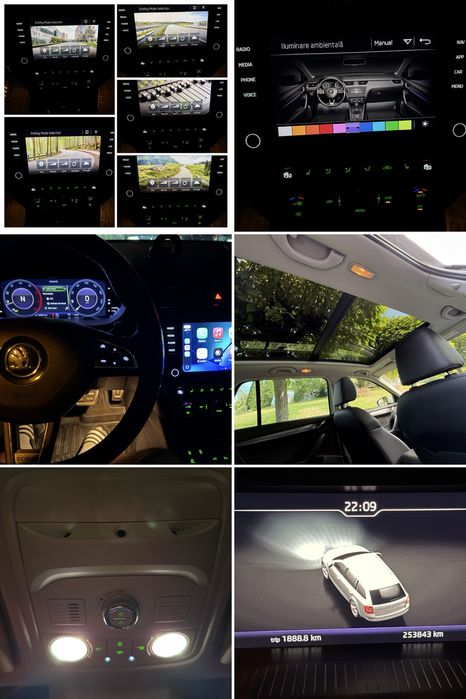 Skoda Octavia III SCOUT 2019 Full 4x4 cu Diferential blocabil electronic (EDL/EDS) Virtual Cockpit Panoramic Stare EXCELENTĂ