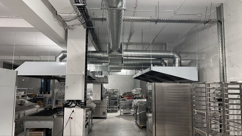 Вентиляция Астана. Монтаж