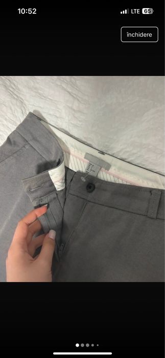 pantaloni de material H&M