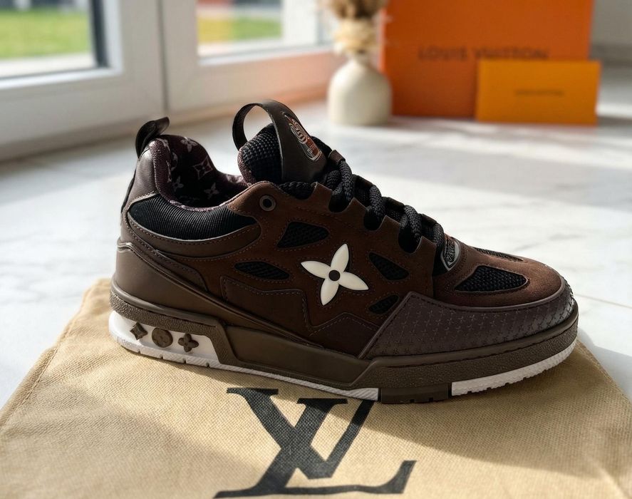 Adidasi LV Skate Maro Dark Brown - Full Box