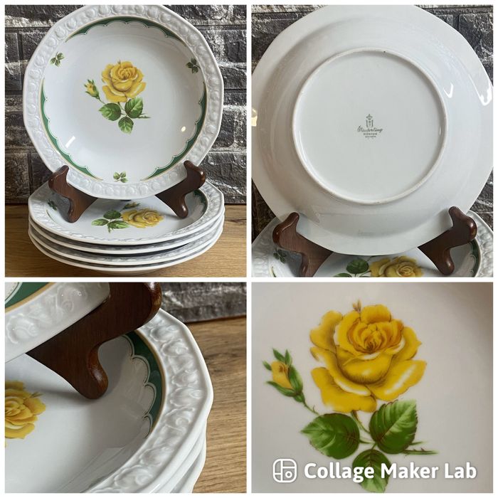 Комплект порцеланови чинии