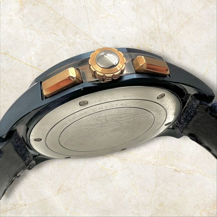 Versace V-Race Chronograph – Denim Edition мъжки часовник