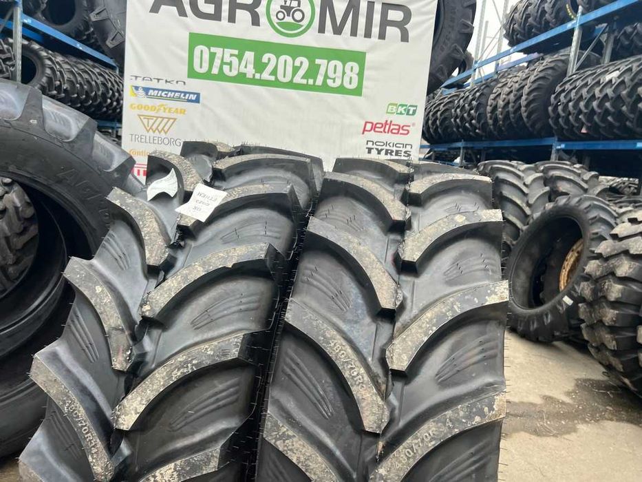 Anvelope noi 480/70R34 radiale marca OZKA pentru tractor spate FENDT