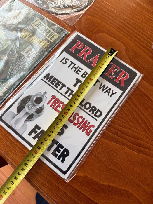 Метални табели САЩ