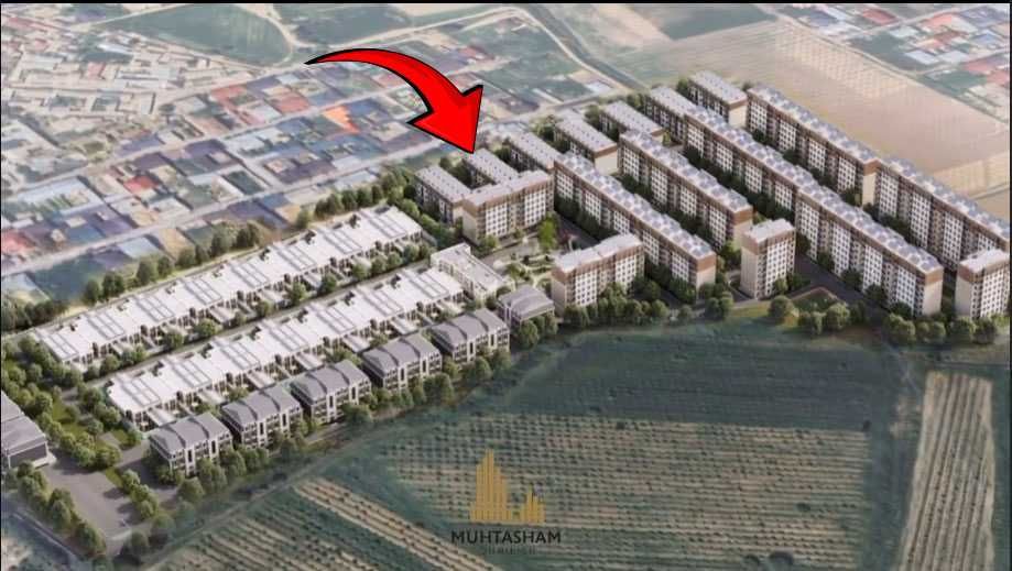 Продаётся новая 3-комнатная квартира 3/1/4 каробка | Sabzavot City