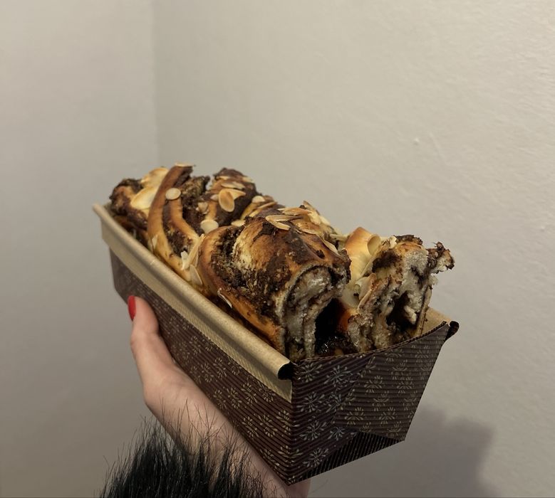 Cozonac de casa Nuca-Nutella