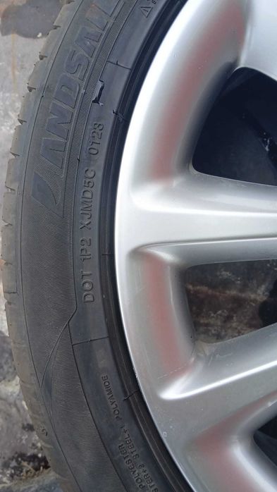 Set Jante Originale Opel Astra J 18" + Anvelope Vară Landsail (DOT 0123)