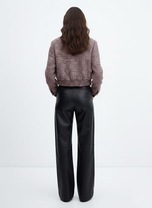 Mango дамско  яке от туид УНИКАЛНО