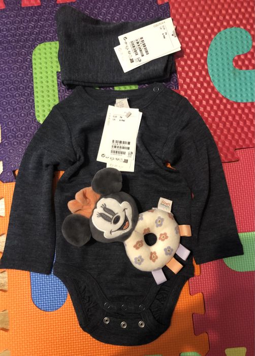 Set pantaloni si body hm lana merinos joha cosilana