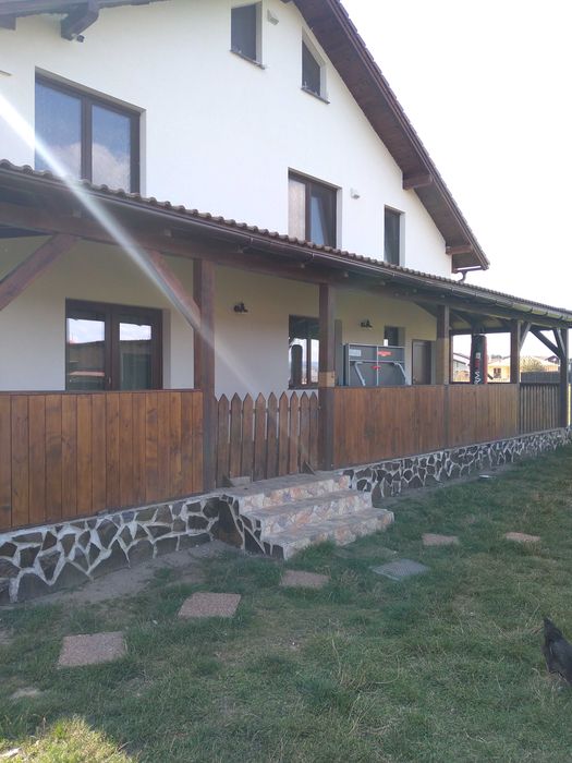 CASA RUSTICA + teren 1000 +1000 mp, cartier rezidential in mijocul naturii