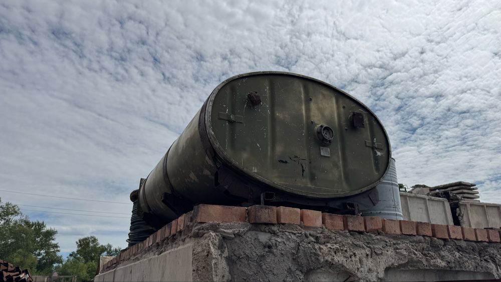 Продается бочка алюминиевая