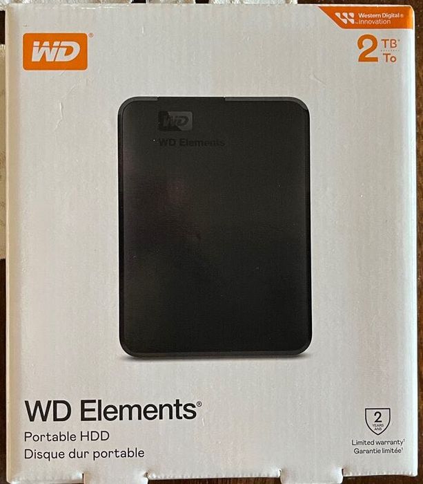 Хард диск WD Elements 2 TB Portable HDD