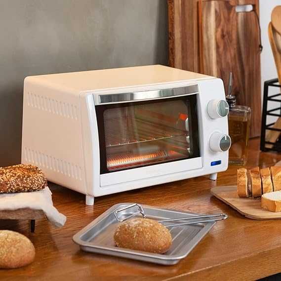 Мини фурна Cecotec Bake&Toast 1000, Бяла, 800 W, 10L