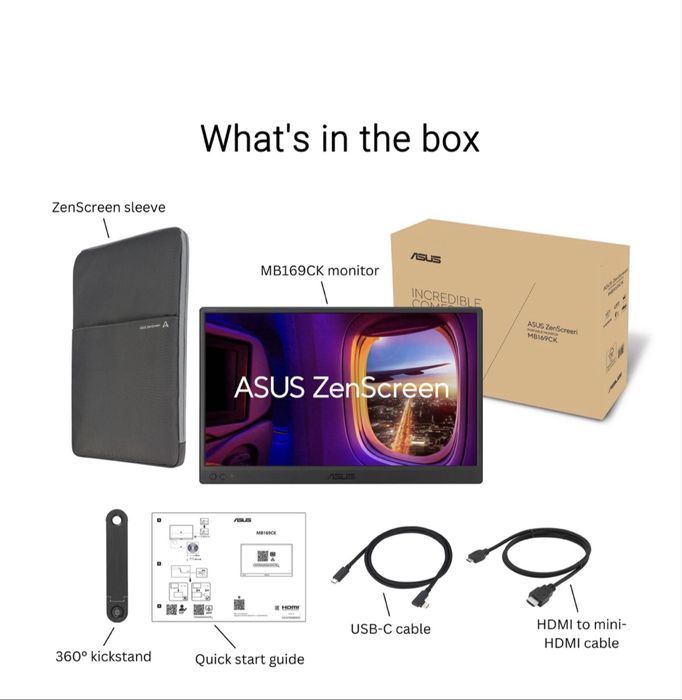 Asus ZenScreen MB169CK
