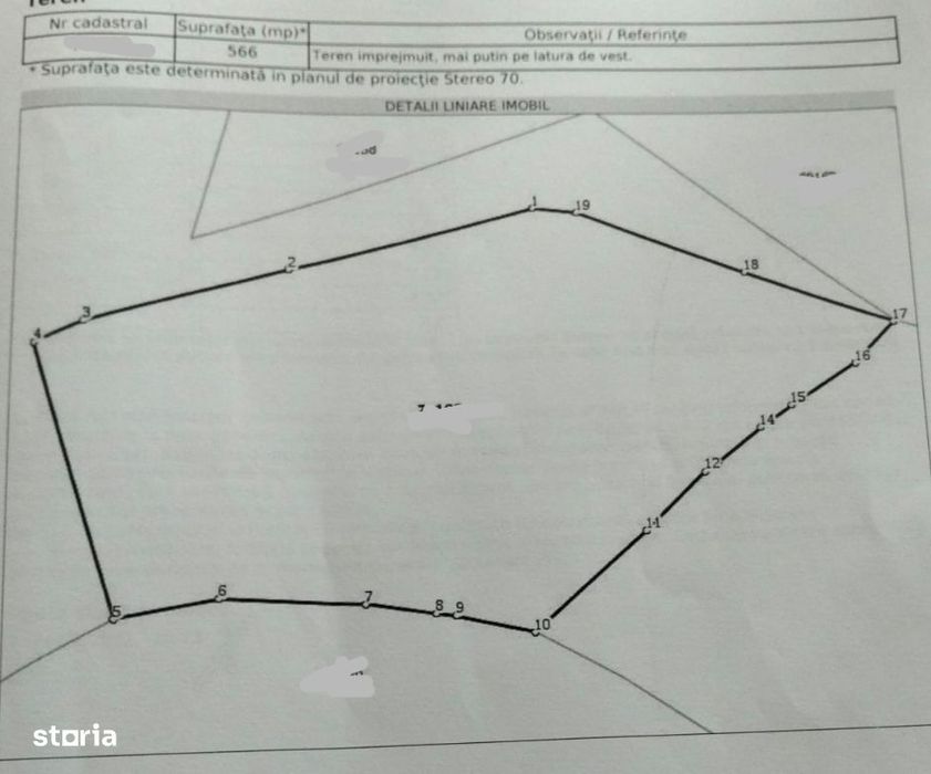 Oază de liniște la 5 km de Iași – Teren 566mp cu utilități în Rediu