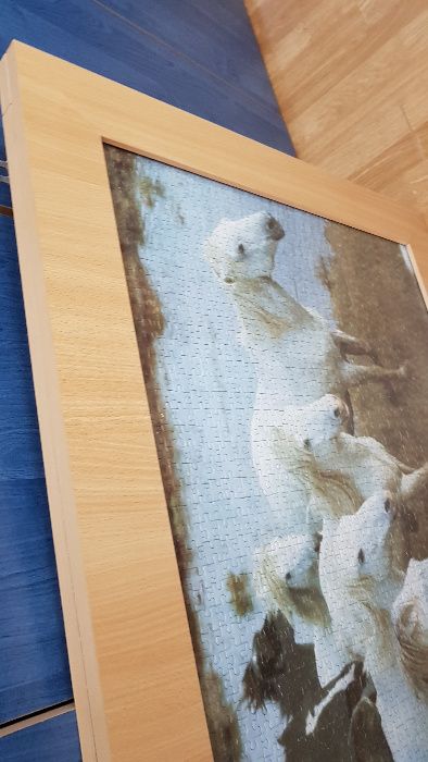 Rama pal melaminat + sticla 950x735 mm