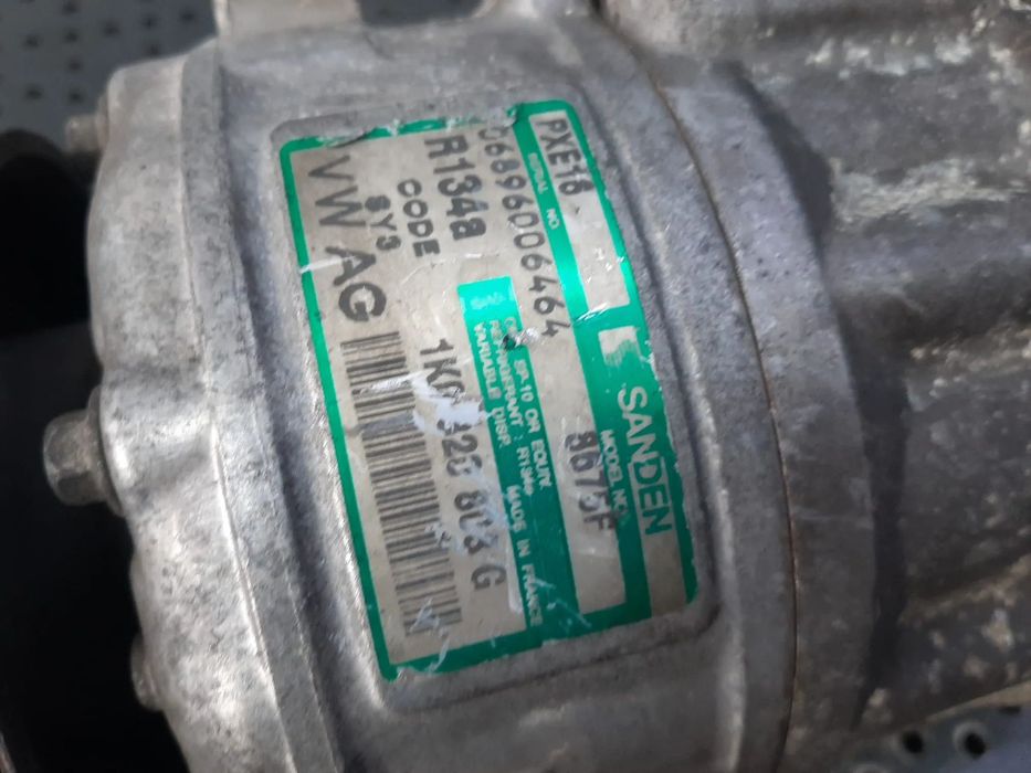 compresor clima ac vw touran golf 5 caddy seat altea 5p toledo 5p skoda octavia 2 audi a3 8p 1k0820803g