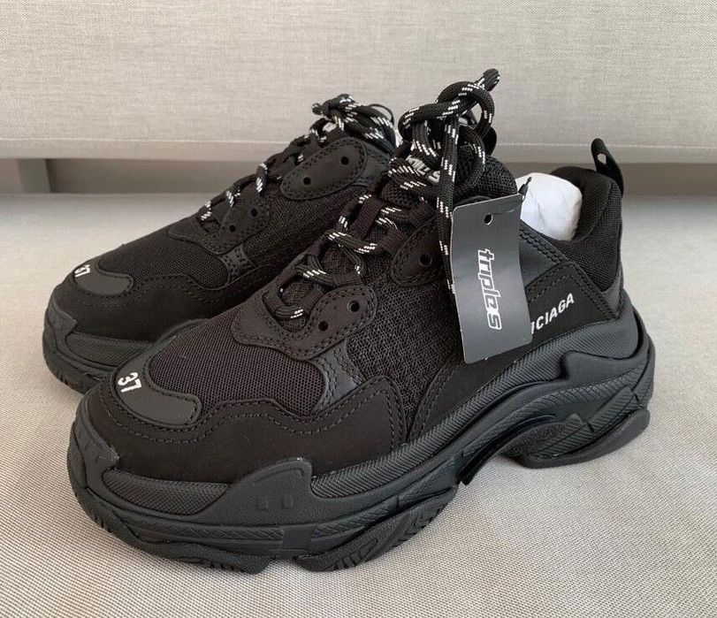 Balenciaga Triple S, calitate premium, full black