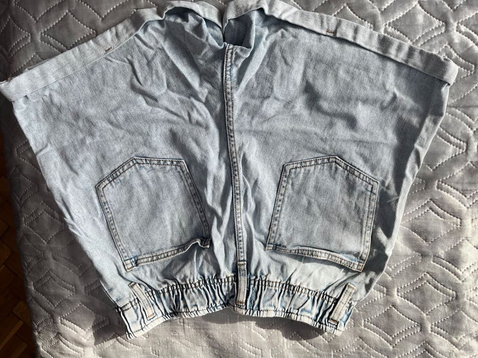 Дамски дънкови къси панталони