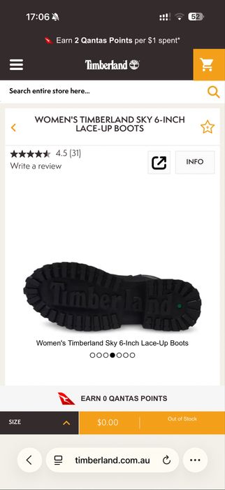 Женские ботинки timberland