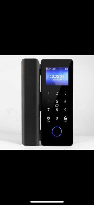 Смарт замок для стеклянных дверей, смарт кулфлар ,ойнали эшиклар учун