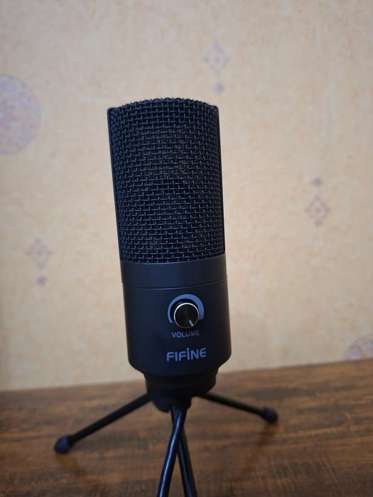Микрофон Fifine k669 + Вебкамера Logitech HD C270. Для стримеров самое