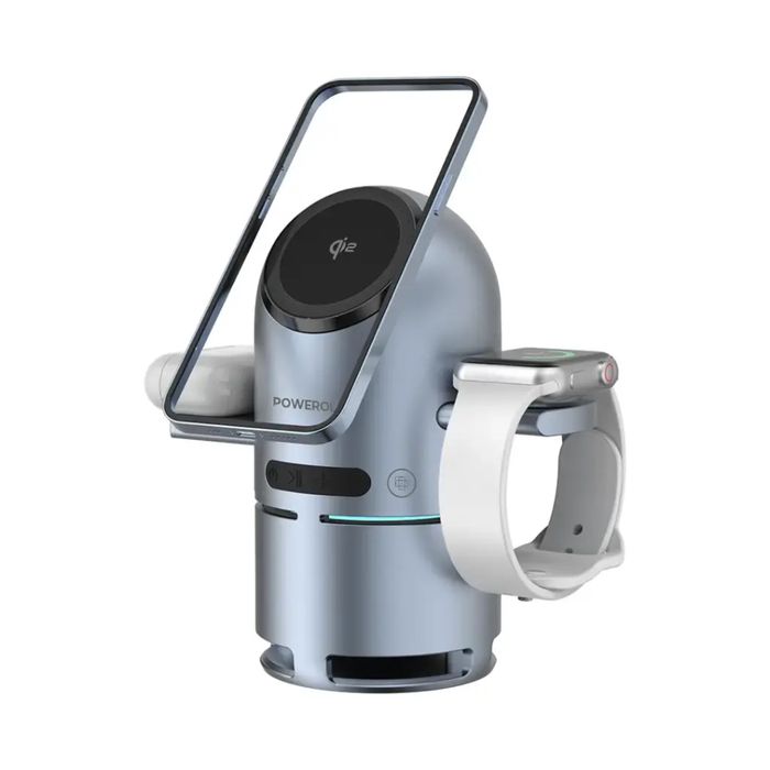 Powerology Qi2 беспроводная зарядка 4-в-1