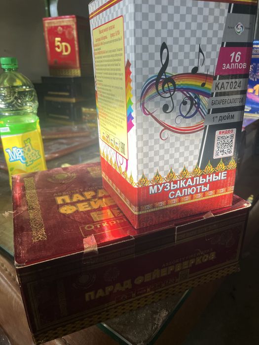 Праздничные салюты и фейерверки