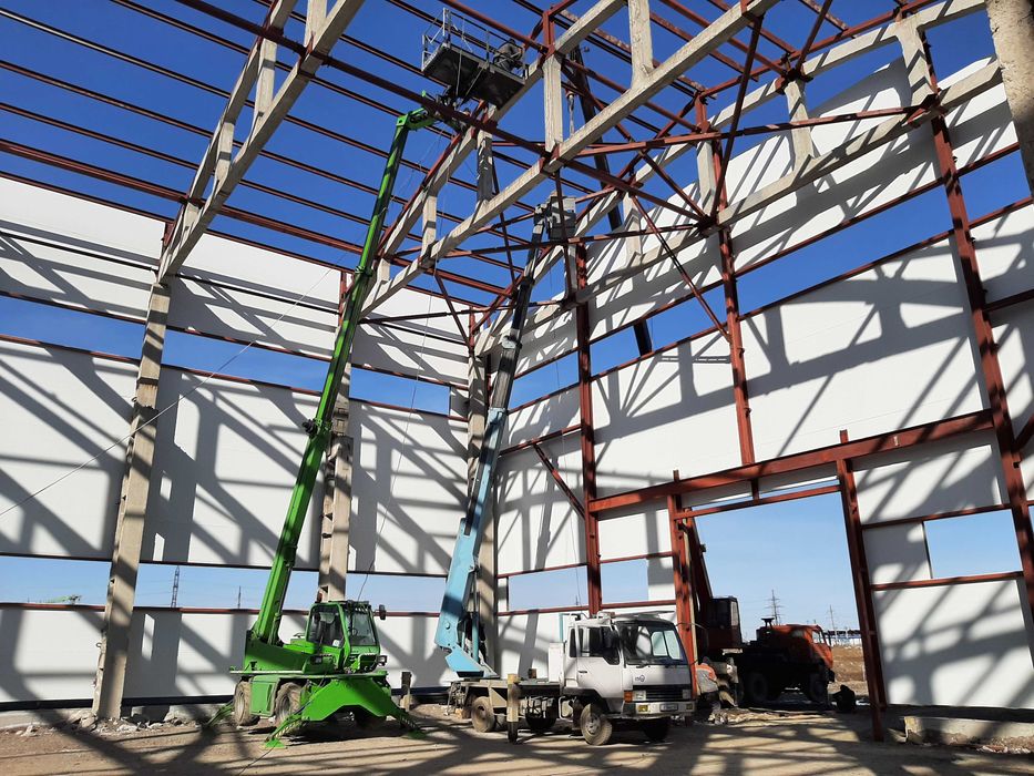 услуги телескопического погрузчика