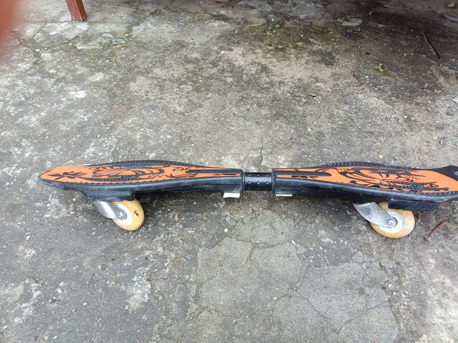 Waveboard portocaliu
