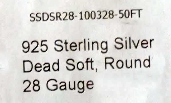 Серебряная проволока 925