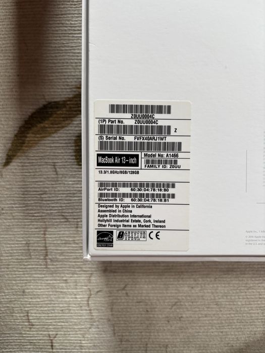 MacBook Air 13 - Inch