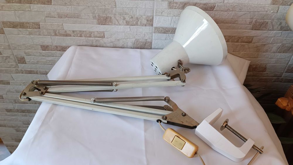 Индустриална сгъваема лампа - Българска - метална - №41