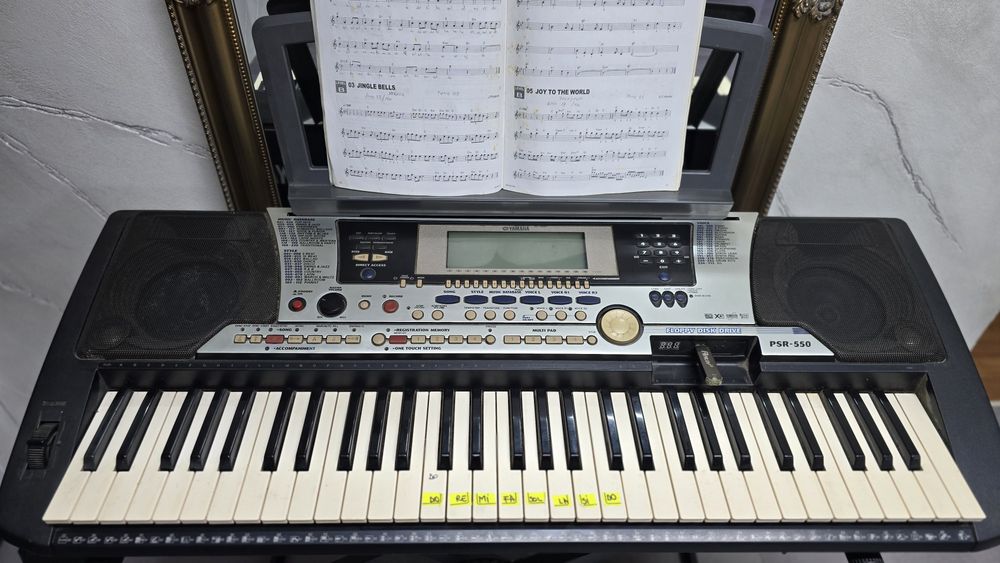 Orga Yamaha psr550 cu modulator usb