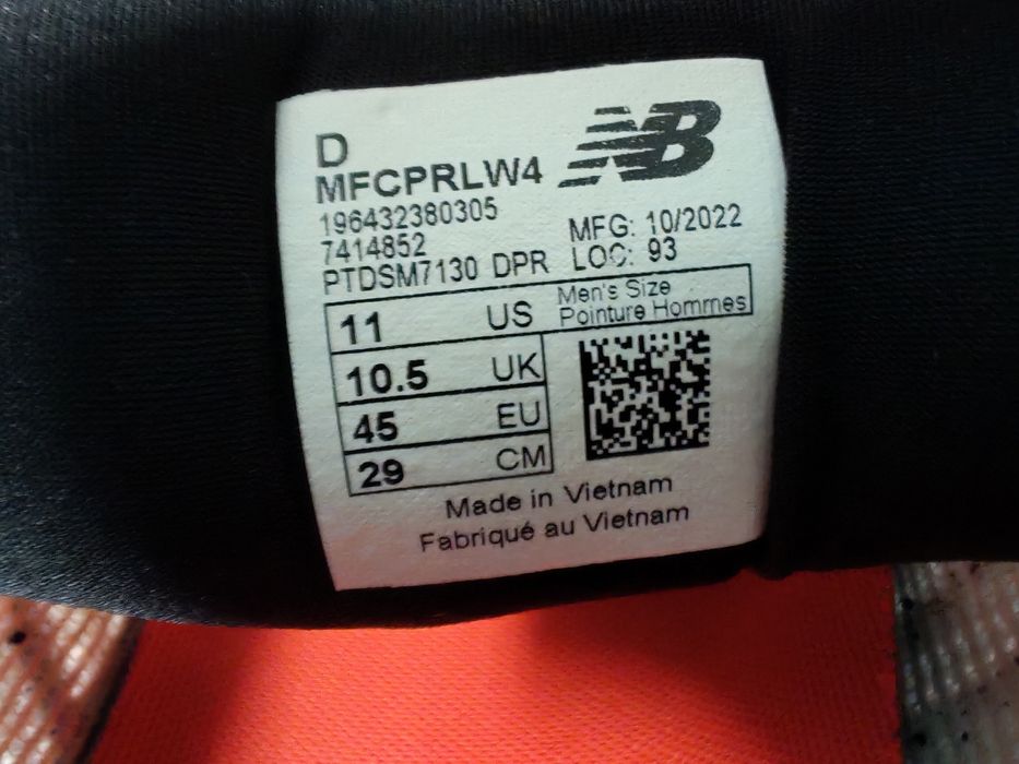 New Balance FuelCell Propel , marinea 45